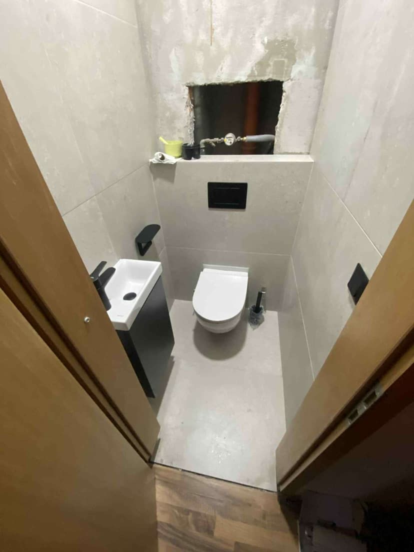 WC inštalácia